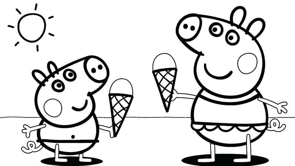 1024x576 Pig Coloring Book Or Pig Coloring Book Free Online Coloring Pages