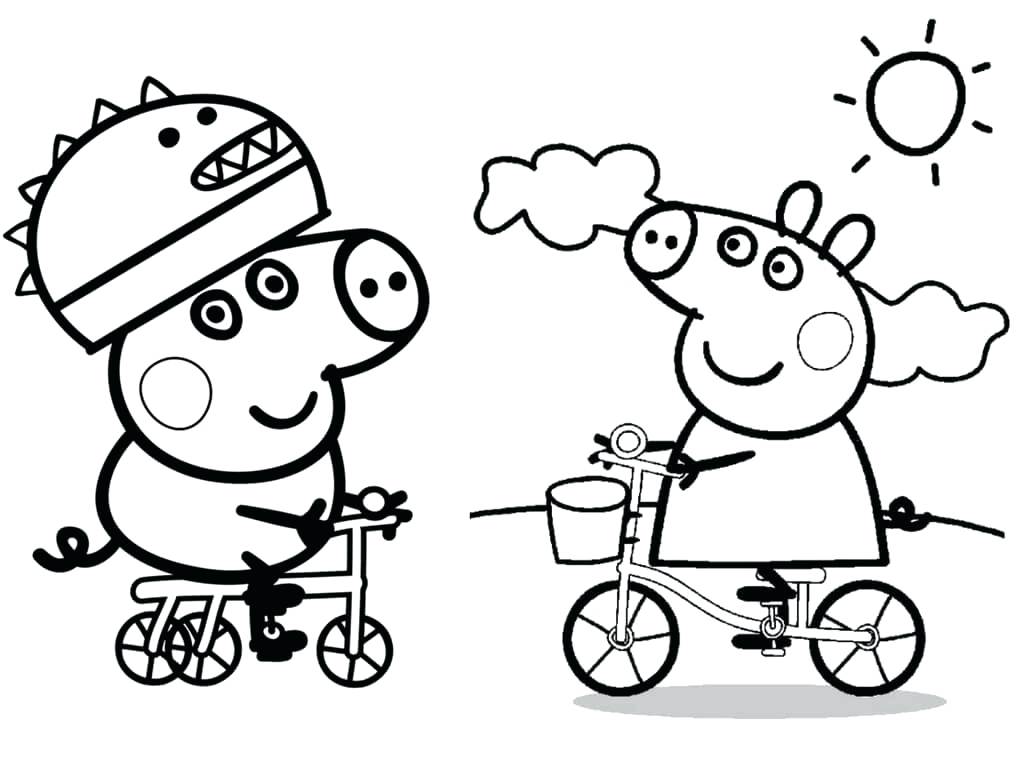 1024x768 Peppa Pig Coloring Pages Games Printable You Wont Find Anywhere