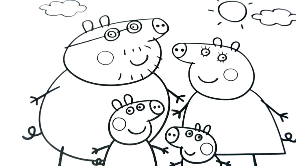 1024x576 Peppa Pig Colouring Pages Games