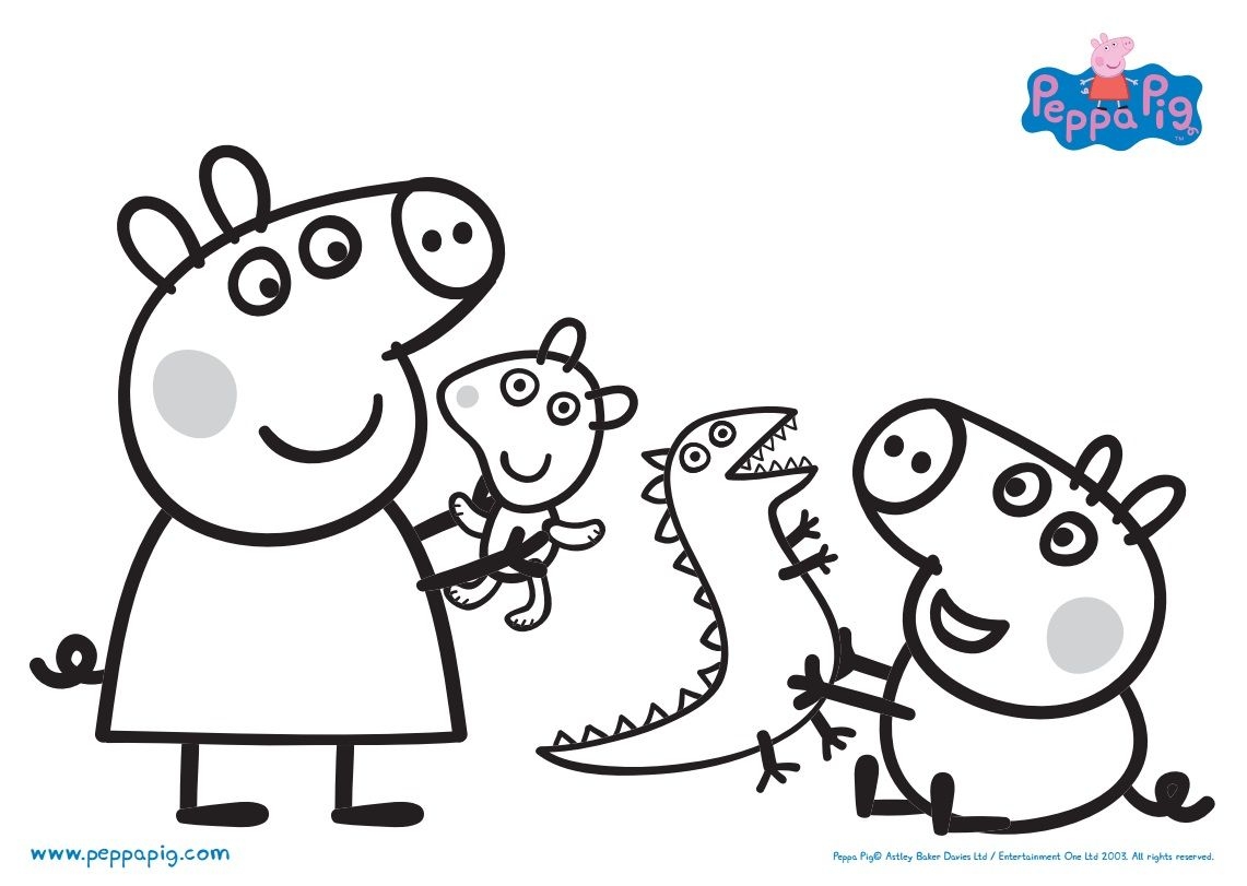 1141x811 Peppa Pig Family Granny And Grandpa Pig Coloring Book Pages Kids