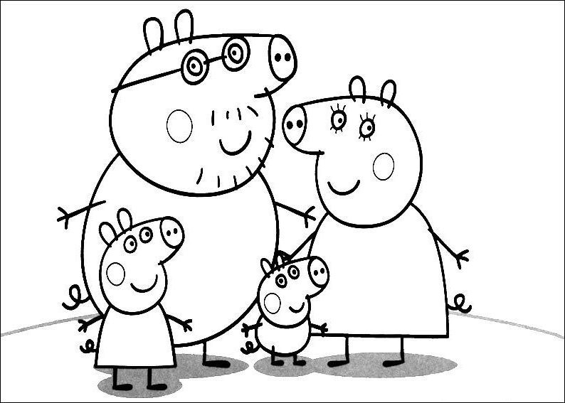 794x567 Top 10 Peppa Pig Coloring Pages Of 2017 You Haven'T Seen Anywhere