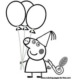236x261 Kleurplaat Peppa De Big