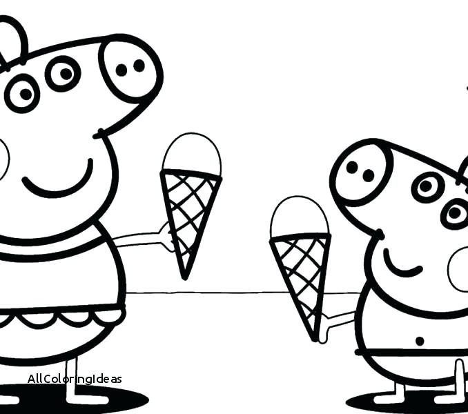 678x600 Peppa Pig Printable Coloring Sheets Free Pages Fresh New Prin