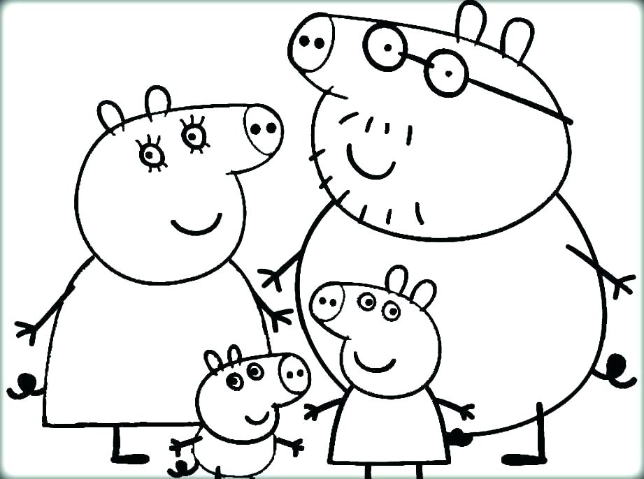 921x686 Coloring Pages Pig Coloring Page Pig Colouring Pages Coloring