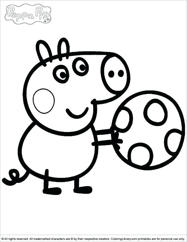 612x792 Free Printable Pig Craft Peppa Pig Printable Colouring Pages Kids