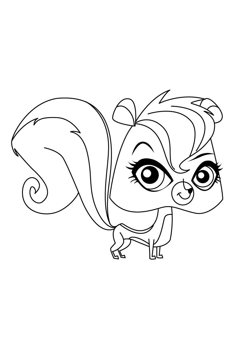 Pepper Coloring Page