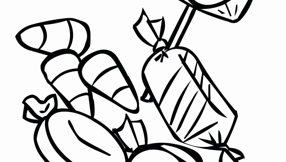 Peppermint Coloring Page