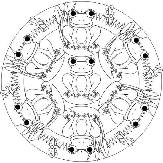 550x550 9 Peppermint Coloring Pages