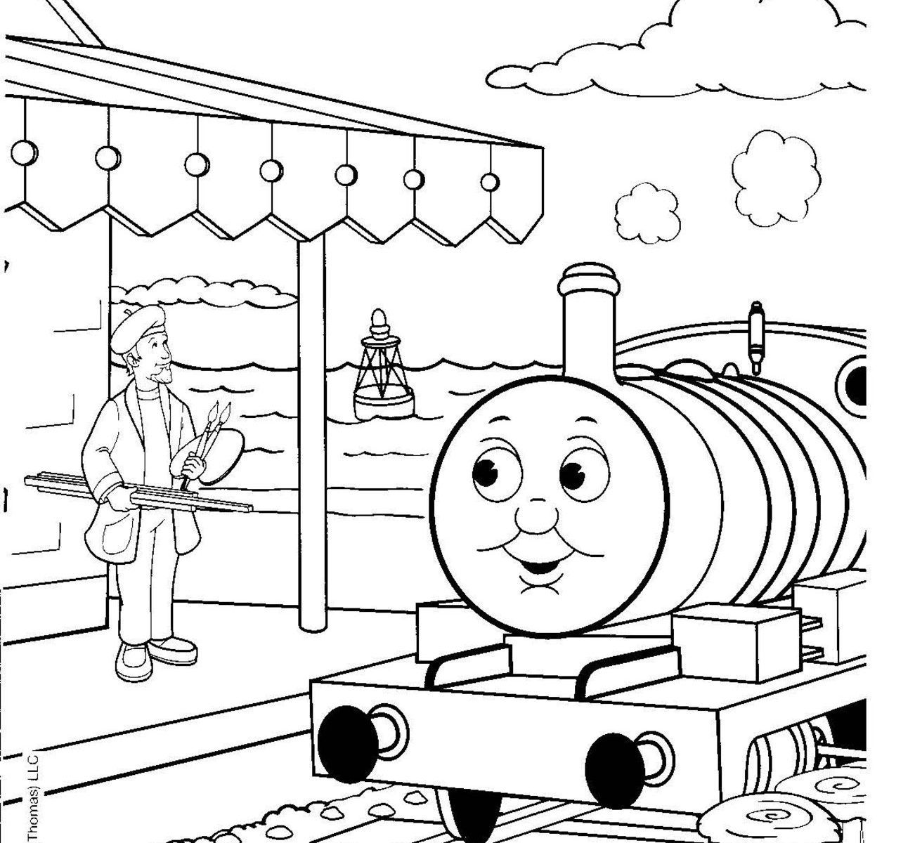 1302x1200 Awesome Extraordinary Thomas The Tank Engine Coloring Pages Percy