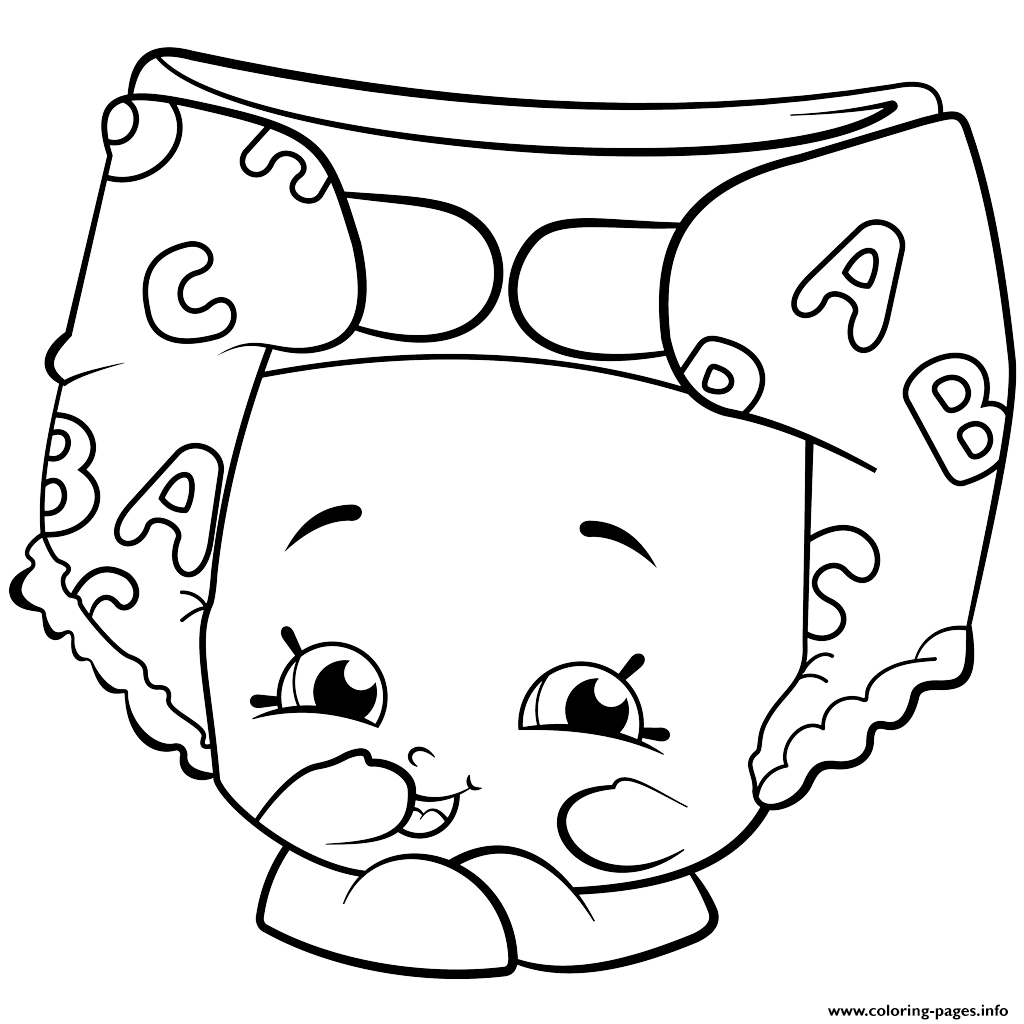 1024x1024 Print Nappy Dee To Print And Color Shopkins Season 2 Coloring