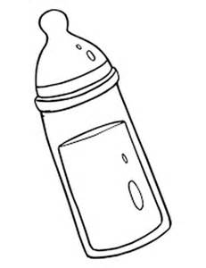 231x300 Bottle Coloring Page
