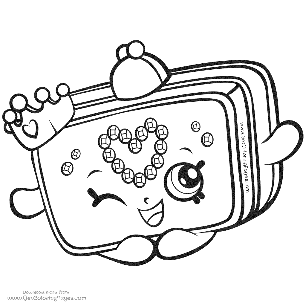 1024x1024 Perfume Shopkins Coloring Pages Big Hearted Princess Scent