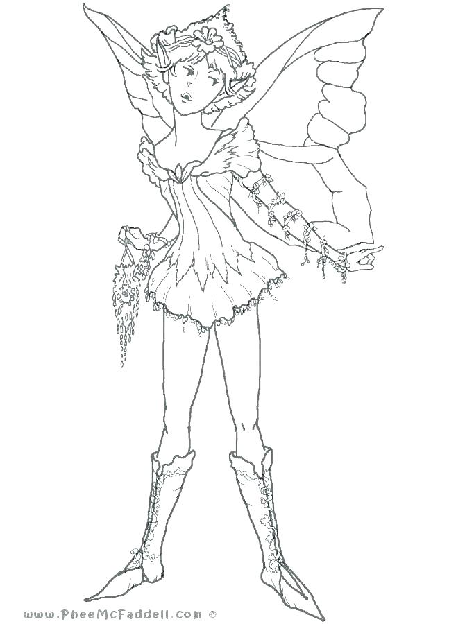 670x900 Free Fairy Coloring Pages Free Printable Intricate Fairy Coloring