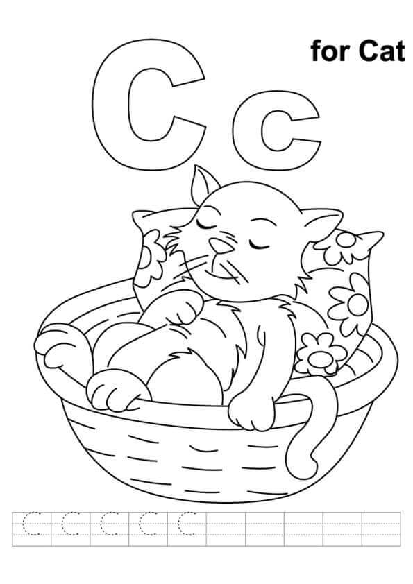 595x842 30 Free Printable Cat Coloring Pages
