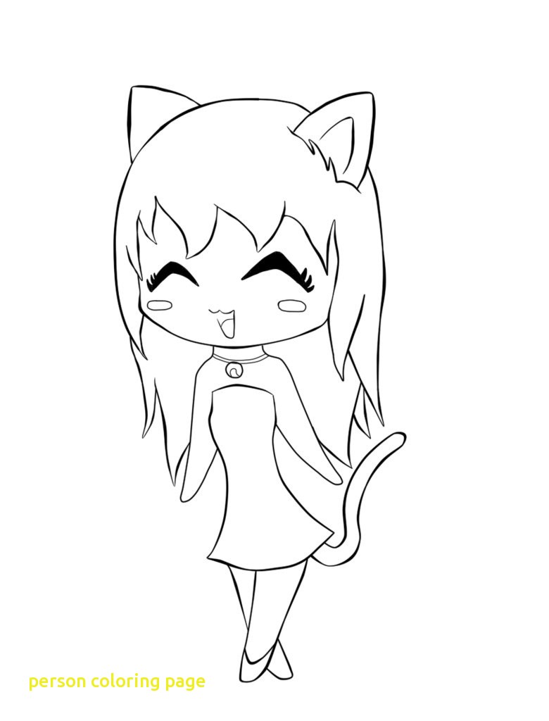 780x1024 Person Coloring Page With Human Body Outline For Kids And Adult