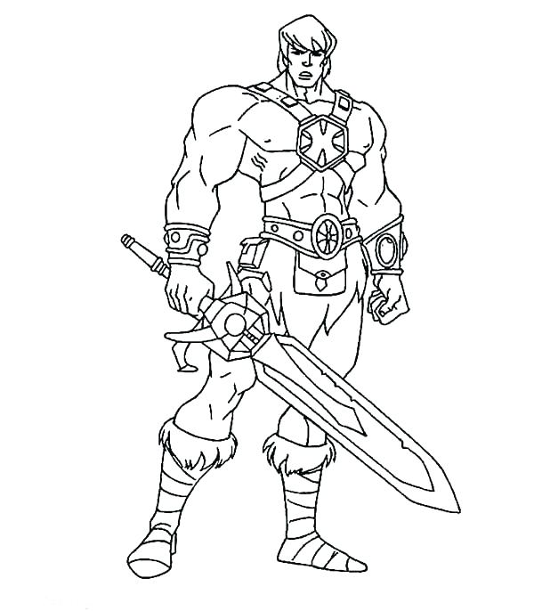 600x686 Person Coloring Pages Person Coloring Page He Man The Knights