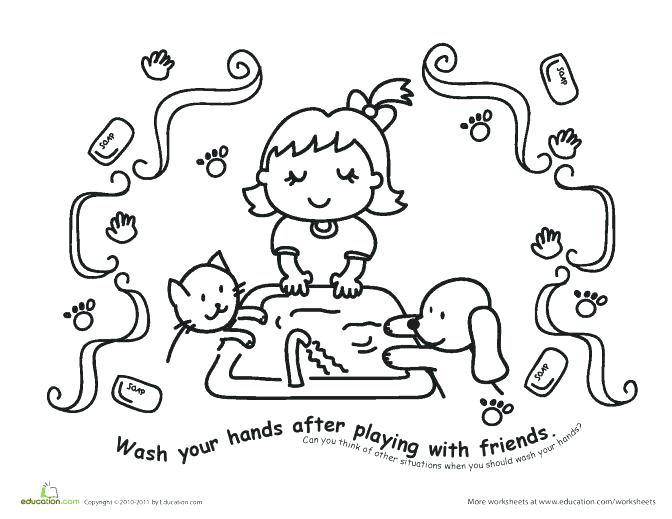 672x519 Handwashing Coloring Pages Education Coloring Pages Hand Washing