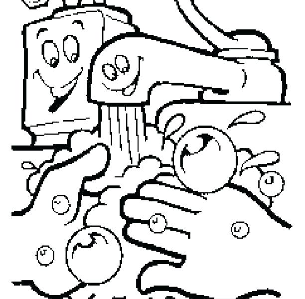 612x600 Hygiene Coloring Sheets Personal Hygiene Coloring Pages Dental