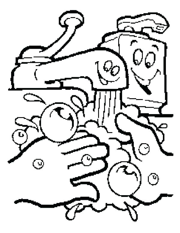 600x776 Dental Hygiene Coloring Pages Good Ene Coloring Sheets Coloring
