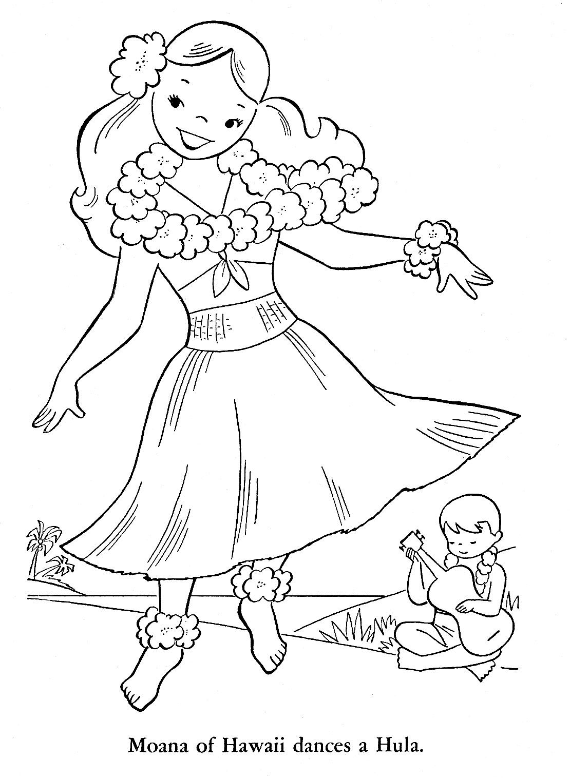 1110x1516 Hawaii 1 Handwork Hawaii, Coloring Books
