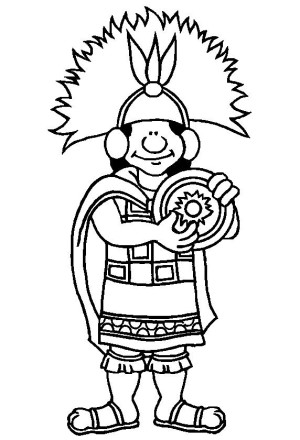 300x440 Inca Empire Coloring Page 11 Inca Empire Coloring Book