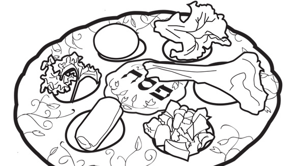 580x326 Seder Plate