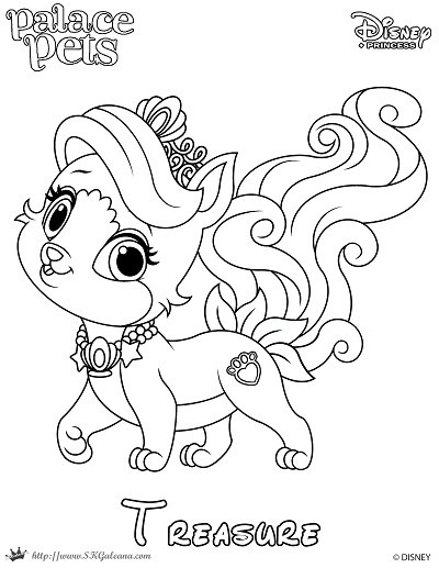 400x517 Palace Pets Coloring Pages Treasure Copy Kids N Fun Com 36