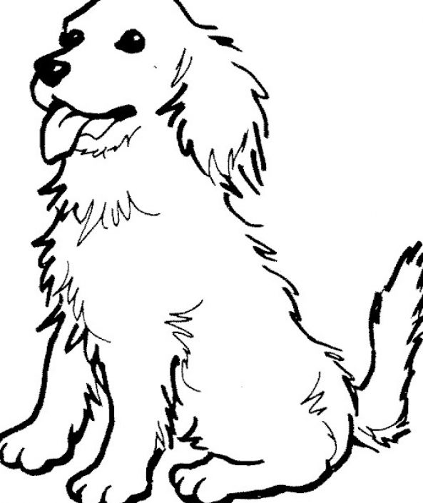 593x705 Printable Dog 47 Printable Coloring Pages Of Dogs Free Printable