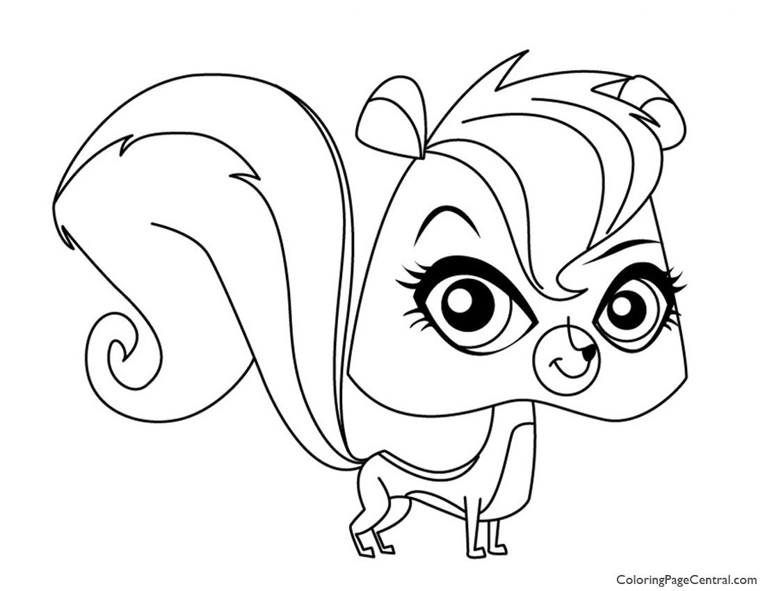 1100x850 Astonishing Littlest Pet Shop U Pepper Clark Coloring Page Central