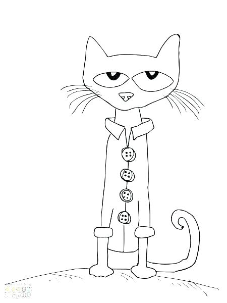 450x600 Pete The Cat Christmas Coloring Page Pete The Cat Coloring Page
