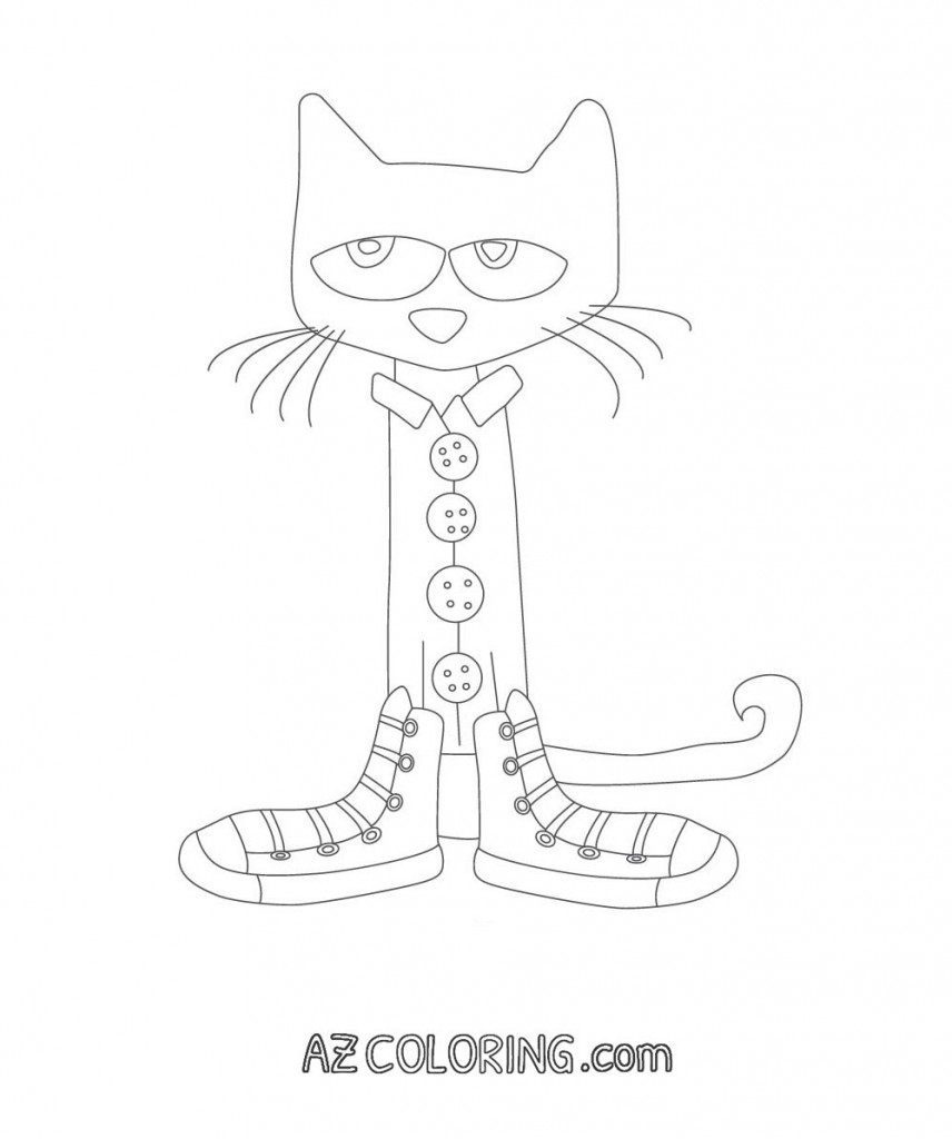 856x1024 Effective Pete Cat Coloring Pages Archives Best Page