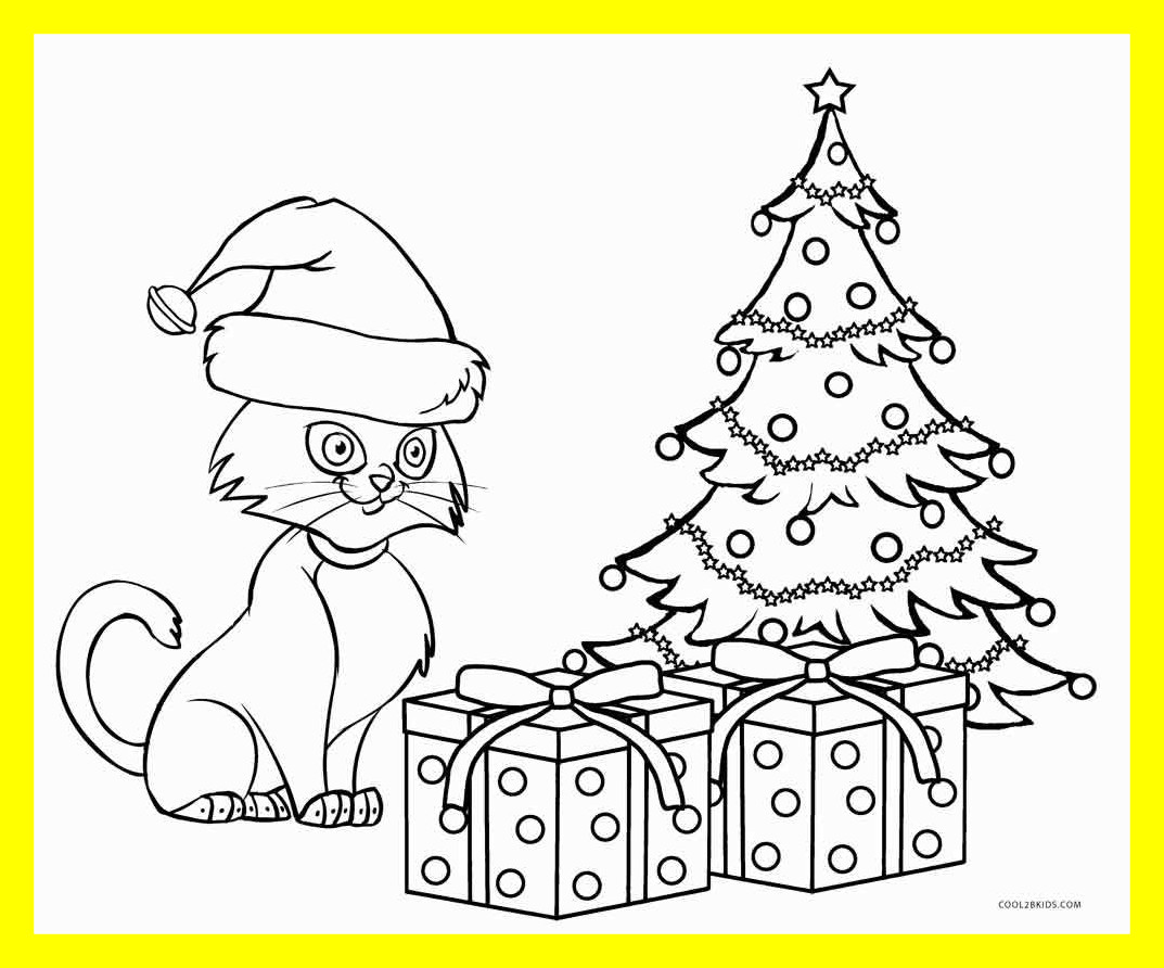 1073x892 Incredible Printable Cat Coloring Pages For Kids Cool Bkids Pic