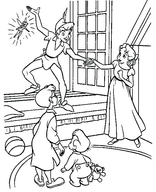 536x660 Peter Pan Coloring Pages Peter Cottontail Coloring Pages Peter Pan