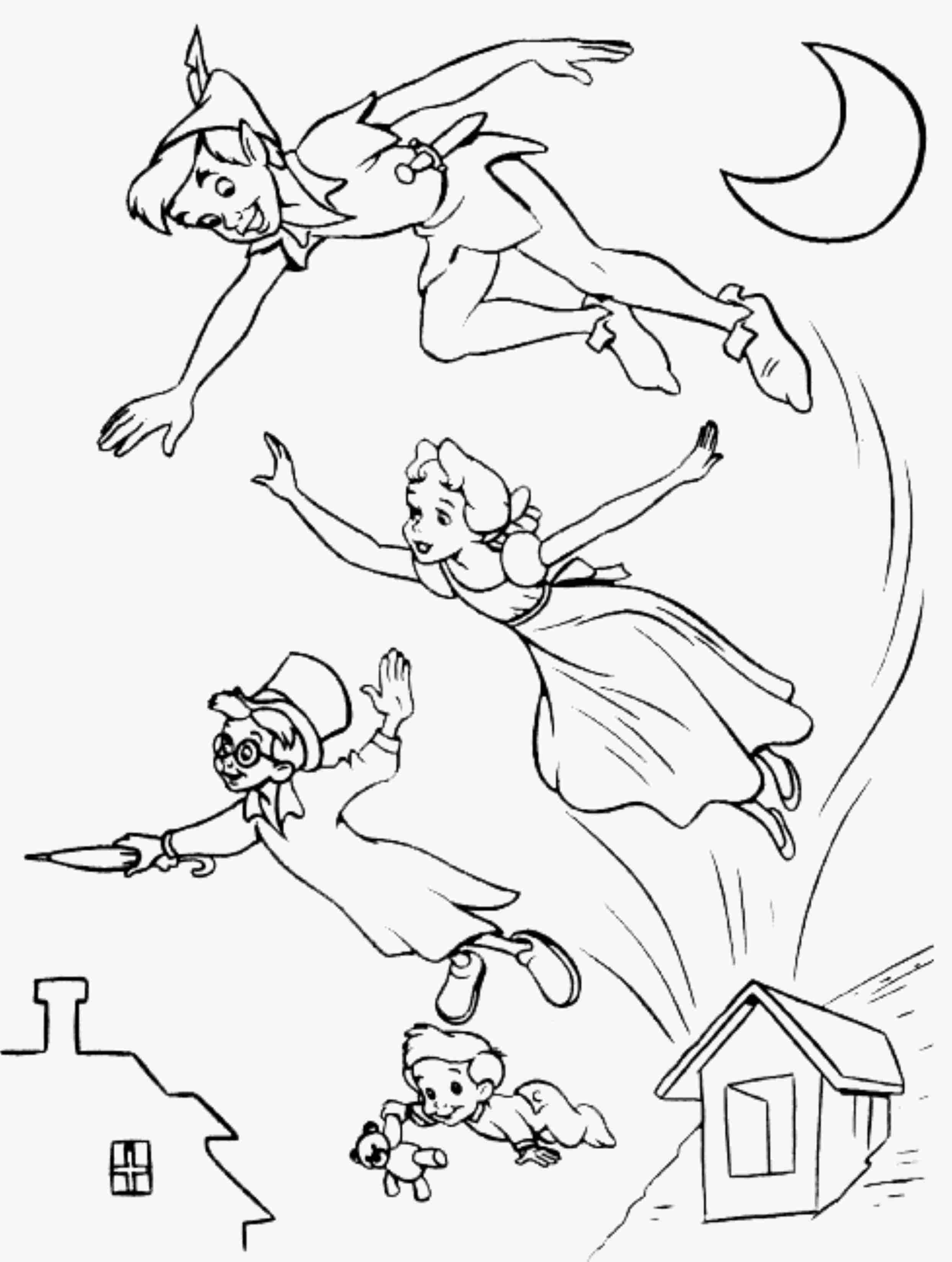 2487x3295 Peter Pan Flying Coloring Pages About Peter Pan Coloring Pages