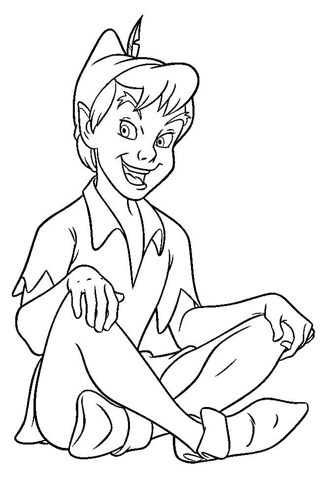 650x970 Best 25 Peter Pan Coloring Pages Ideas On Disney