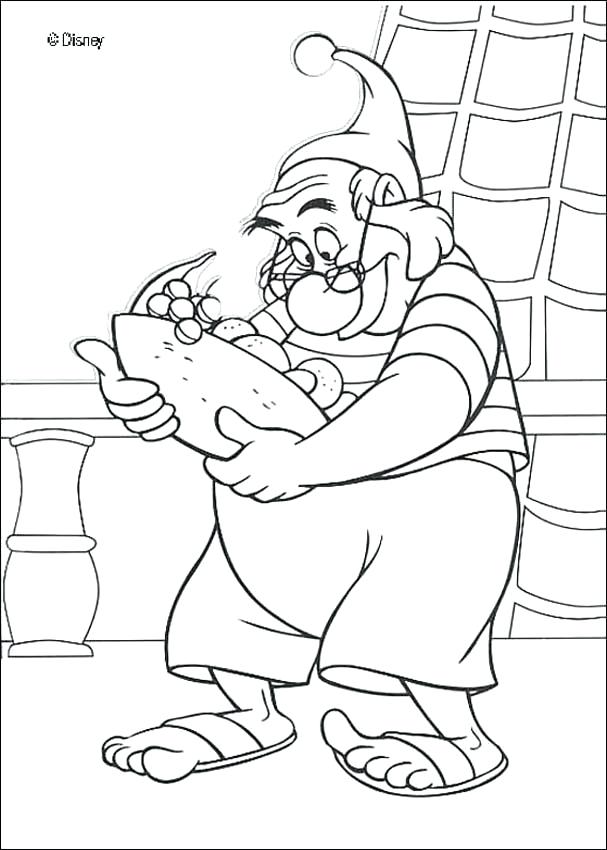 607x850 Outstanding Coloring Pages Peter Pan Peter Pan Coloring Pages