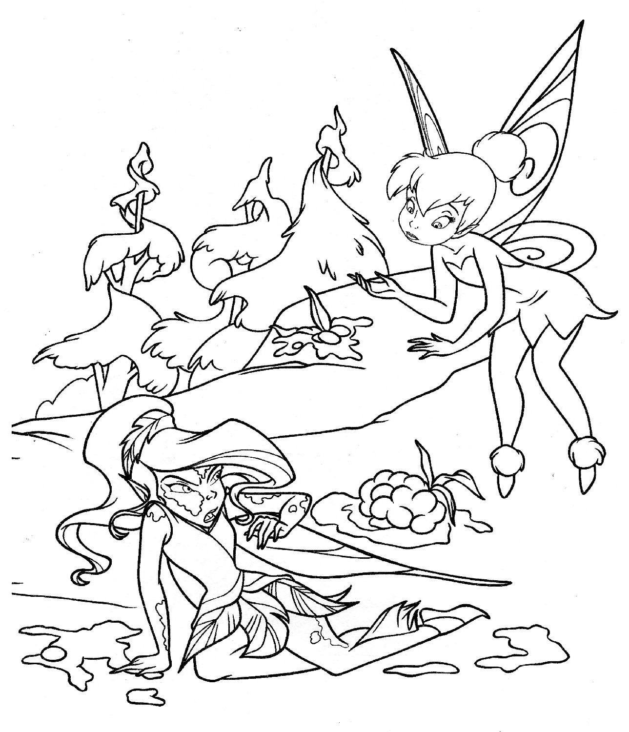 1289x1500 Peter Pan Coloring Pages Printable