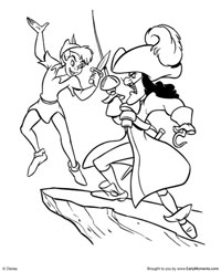 200x246 Miraculous Story Of A Tiny Boy Peter Pan 18 Peter Pan Coloring