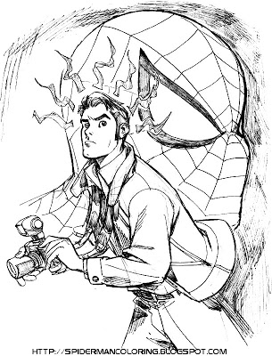 305x400 Spiderman Coloring Spiderman Print And Color