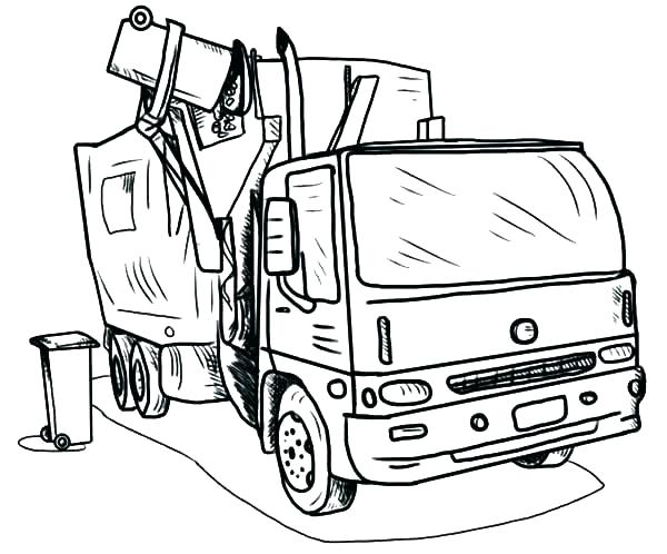 600x498 Peterbilt Coloring Pages Well Truck Coloring Pages Peterbilt