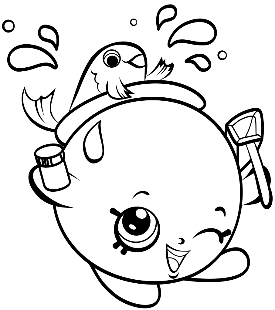 906x1022 Pin By On Shopkins Coloring Pages