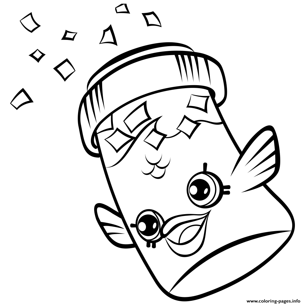 1024x1024 Print Fish Flake Jake Petkins Shopkins Season 4 Coloring Pages