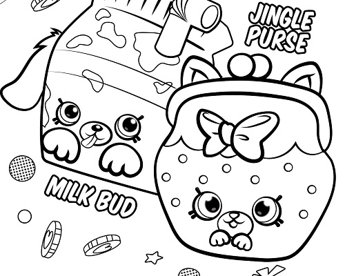 500x400 Shopkins Coloring Pages Petkins ~ Coloring Page