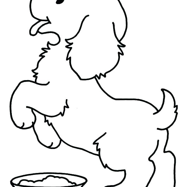 600x600 Coloring Pages Puppies
