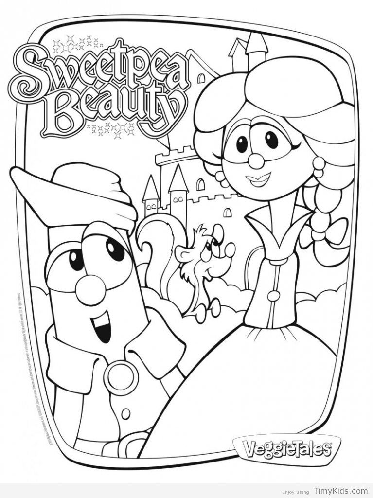 767x1024 Veggie Tales Coloring Pages 7