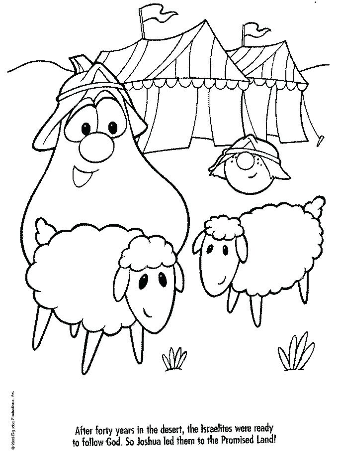 680x909 Best Coloring Pages Veggie Tales Images On Veggie Tales Free