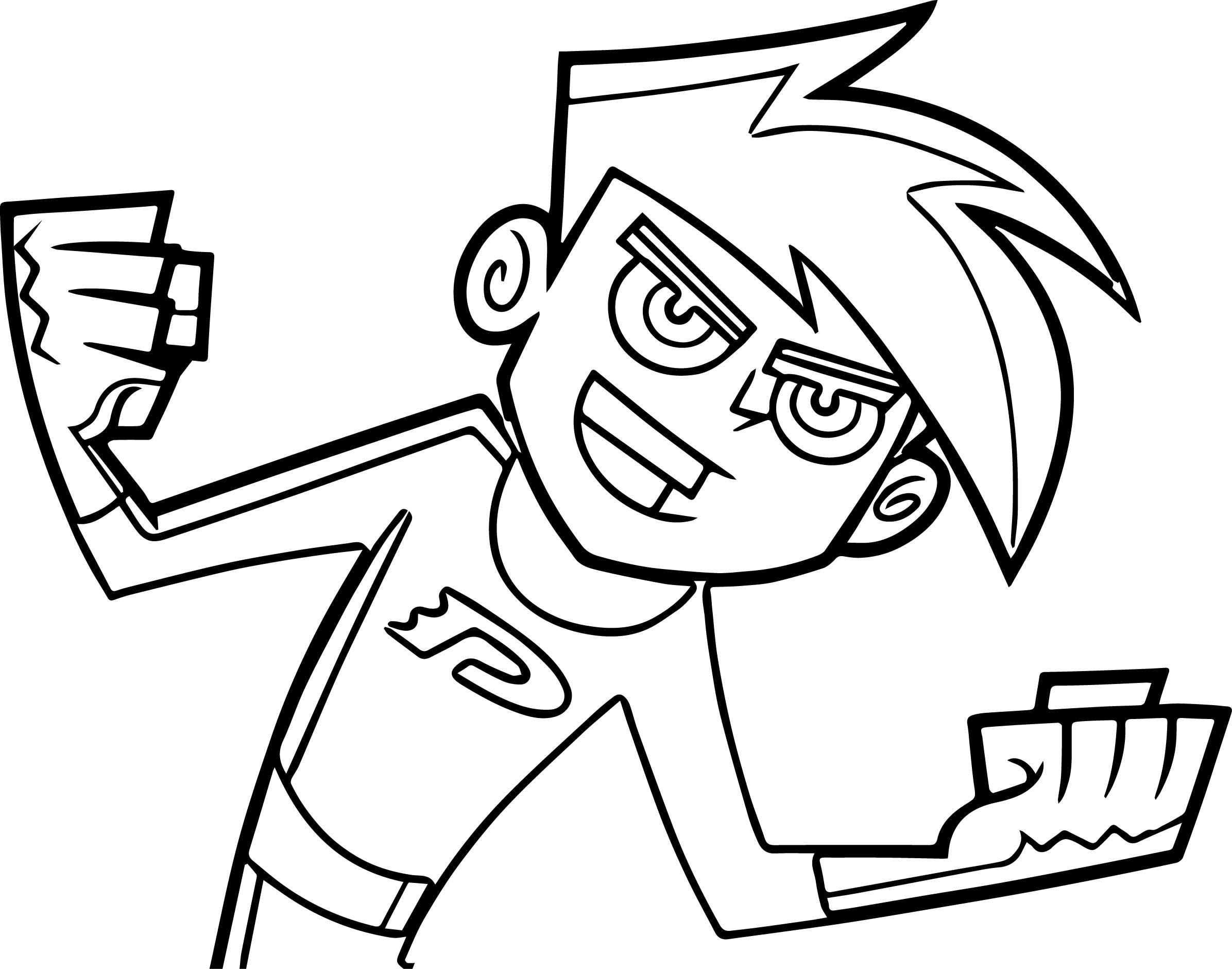 2392x1880 Danny Phantom Coloring Pages Danny Phantom Coloring Pages Danny