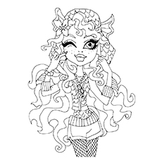 230x230 Top 27 Monster High Coloring Pages For Your Little Ones