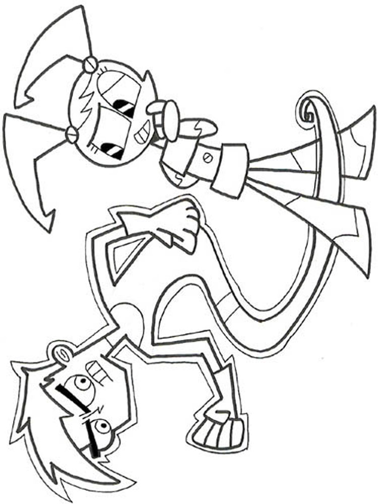 750x1000 Danny Phantom Coloring Pages. Download And Print Danny Phantom