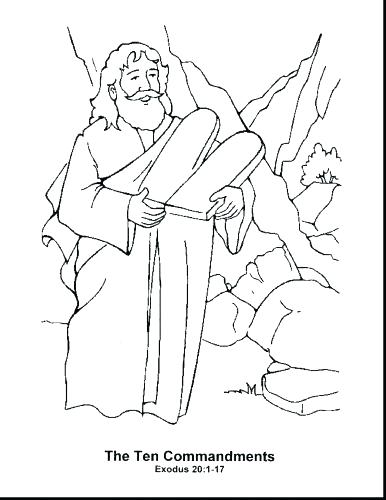 386x500 Moses Coloring Pages And Pharaoh Coloring Pages Moses Coloring